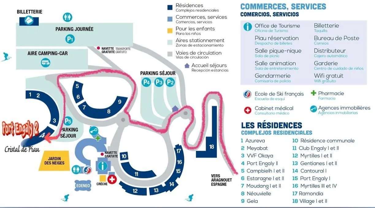 Apartamento Ski Piau-Engaly Balcon Vue Sur Montagne Pied Pistes Proche Commerces Aragnouet